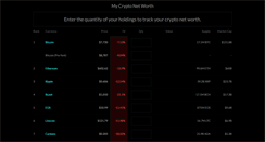 Desktop Screenshot of cryptonetworth.com